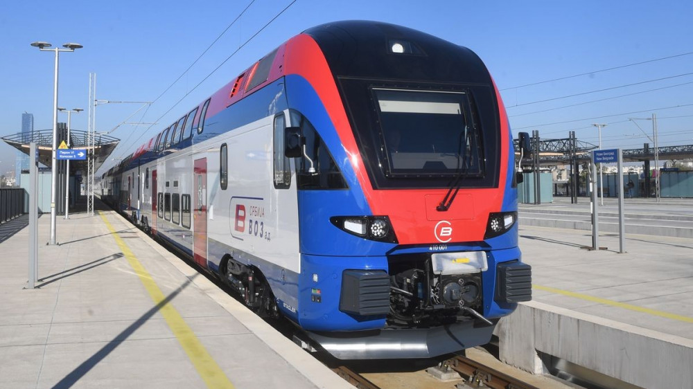Srbiji predat prvi brzi voz za prugu Beograd–Novi Sad