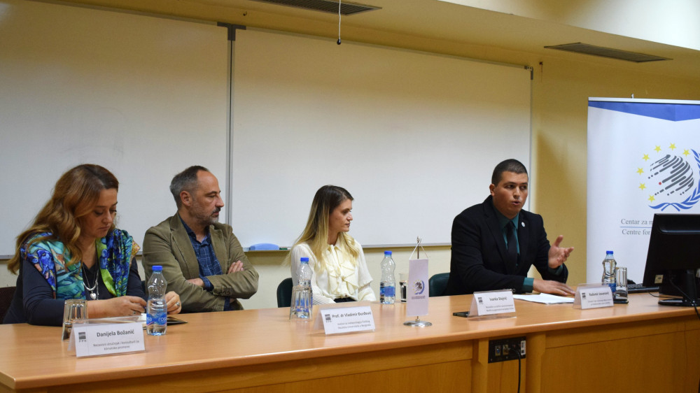 Održana panel diskusija Srbija i svet uoči COP 27