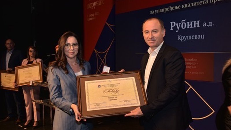 Nagrade za najbolje kompanije i pojedince Rasinskog okruga, predsednik Vučić ličnost decenije