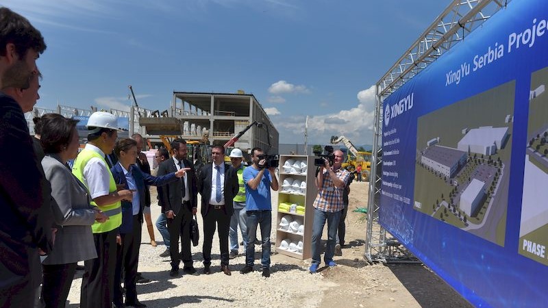 Kineska kompanija Singju gradi fabriku u Nišu