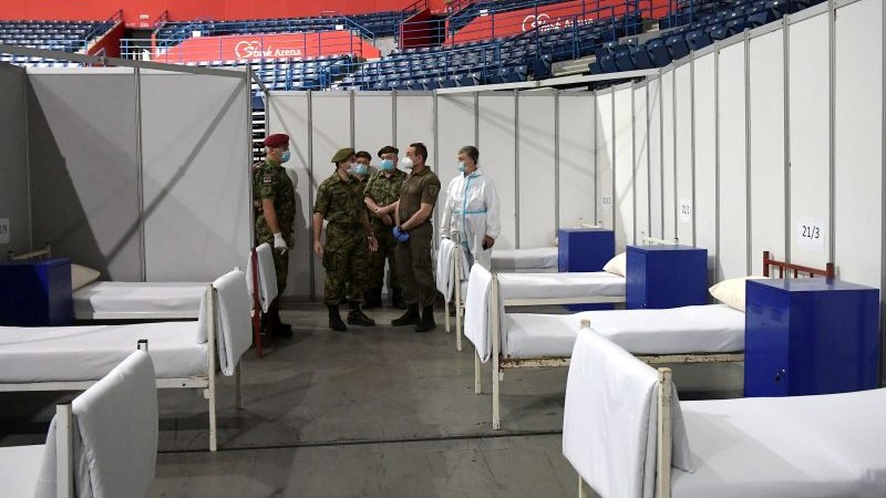Štark arena spremna za prijem pacijenata