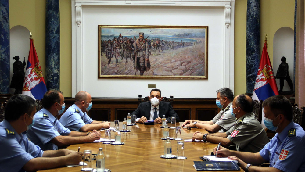 Sastanak ministra odbrane sa budućim izaslanicima odbrane