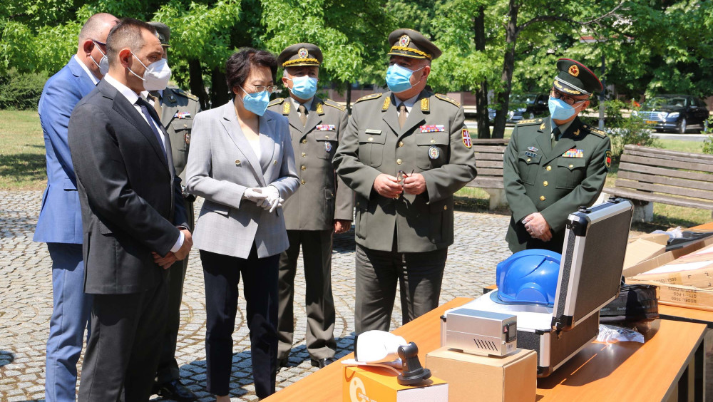 Donacija medicinske opreme iz NR Kine vojnom zdravstvu