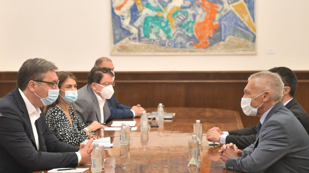 Vučić i Bocan-Harčenko o realizaciji konkretnih dogovora i zajedničkih projekata