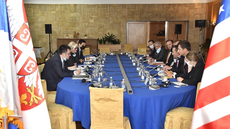 Tabaković s predstavnicima američke delegacije