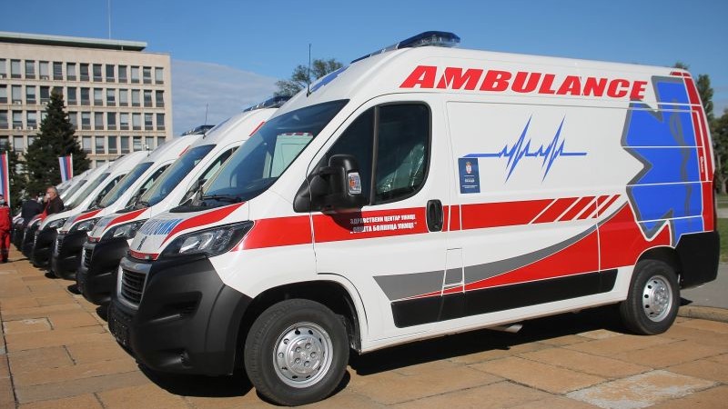 Nova sanitetska vozila za zdravstvene ustanove u Srbiji