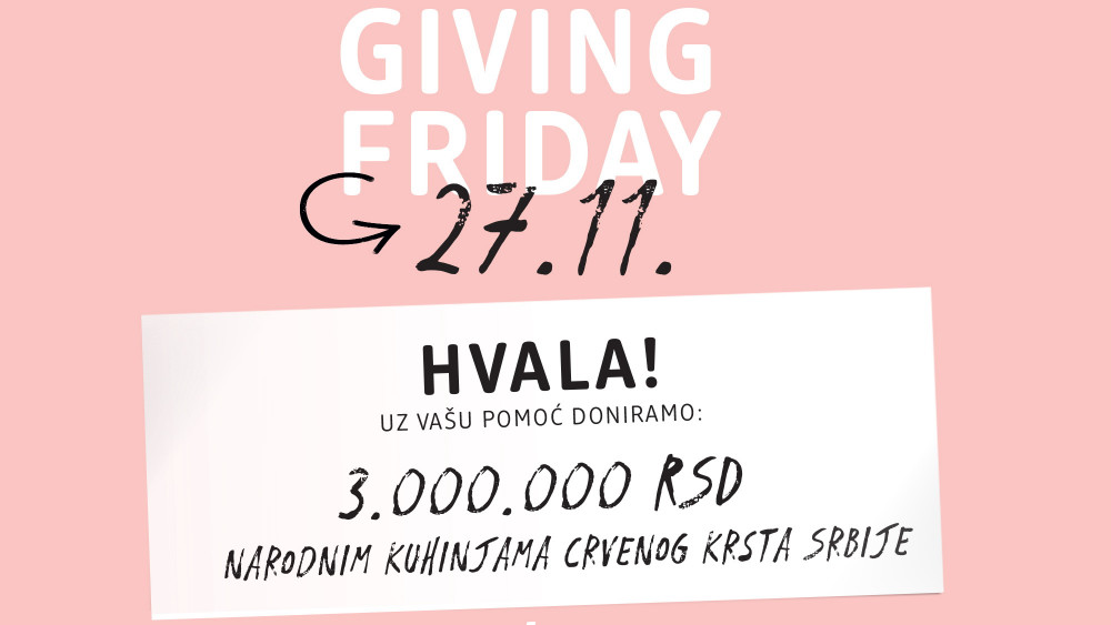 Tri miliona dinara narodnim kuhinjama Crvenog krsta Srbije