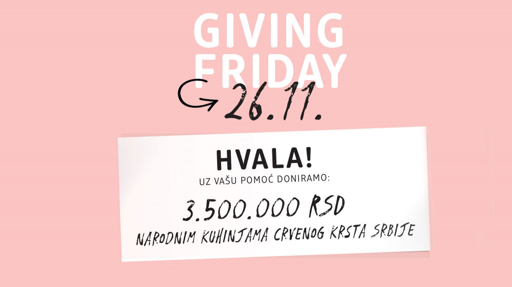 Narodnim kuhinjama Crvenog krsta Srbije 3,5 miliona dinara