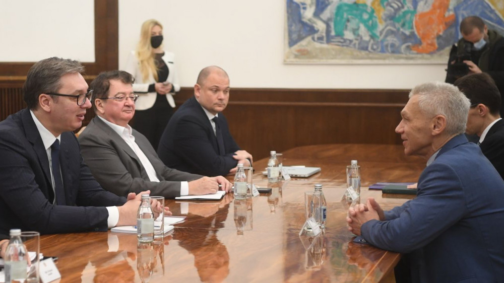 Vučić se sastao sa ambasadorom Ruske Federacije