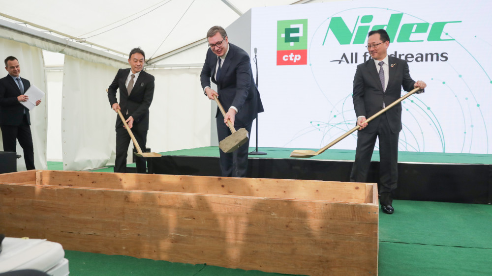 Položen kamen temeljac za fabriku Nidek u Novom Sadu