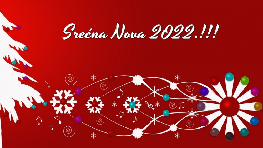 Srećna Nova 2022.godina