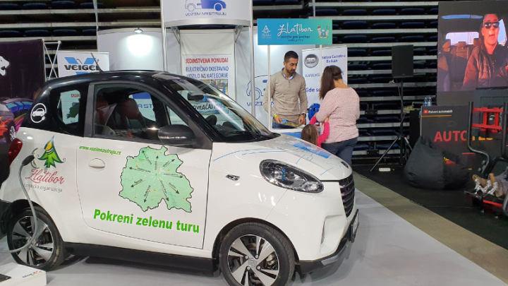 Promocija zlatiborske eko-ture na prvom Sajmu korišćenih vozila