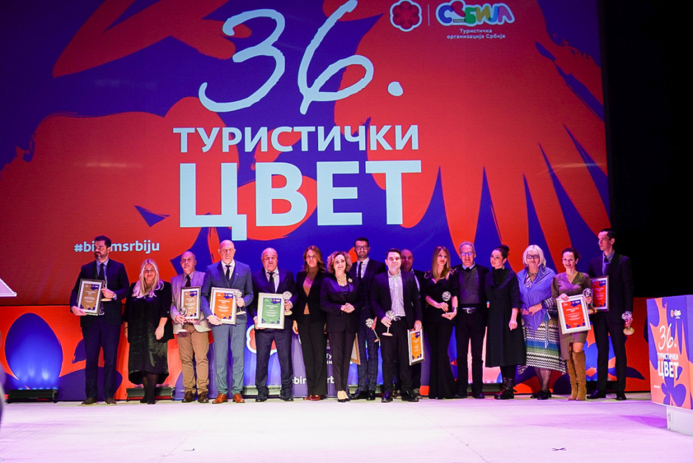 Najbolji u turizmu Srbije za 2021. godinu nagrađeni Turističkim cvetom