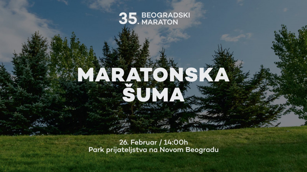 Niče Maratonska šuma na beogradskom Ušću