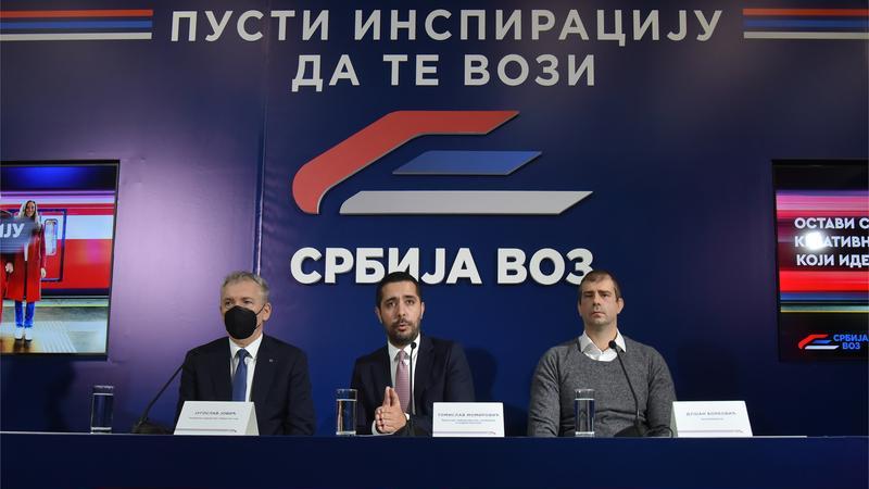 Za najbolju ideju za ime novog brzog voza milion dinara