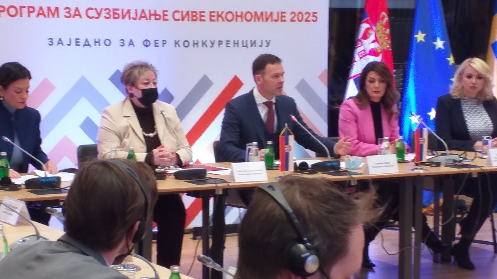Borba protiv sive ekonomije je borba za zdravlje srpske ekonomije