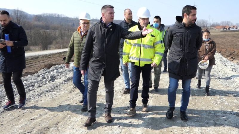 Izgradnja obilaznice oko Gornjeg Milanovca napreduje po planu