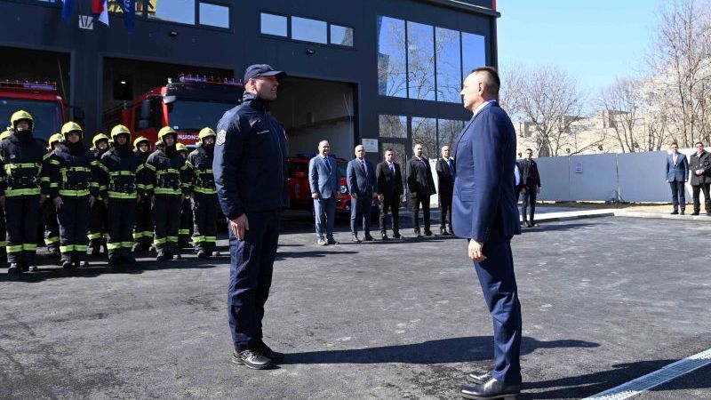 Puštena u rad novoizgrađena vatrogasna stanica na Novom Beogradu