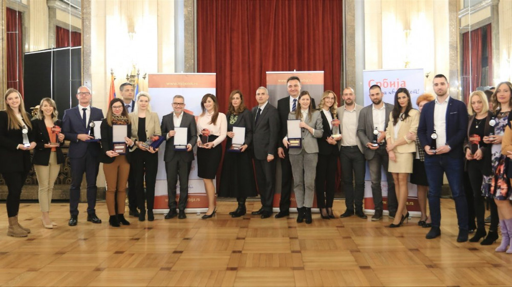 Dodeljene nagrade za najbolje kompanije i organizacije u Srbiji