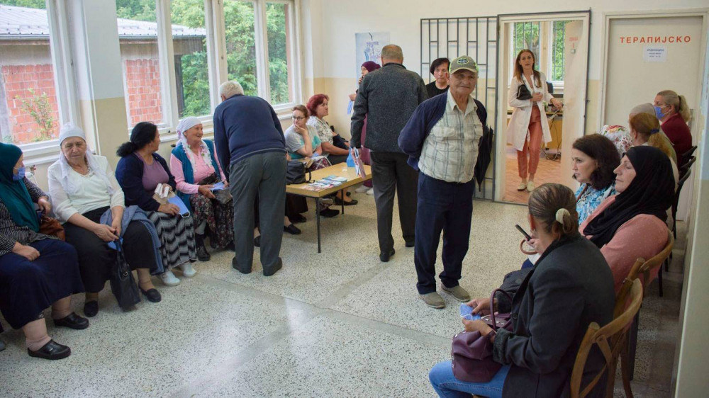 Akcija Vojni lekar na selu u novopazarskim selima Deževa i Trnava