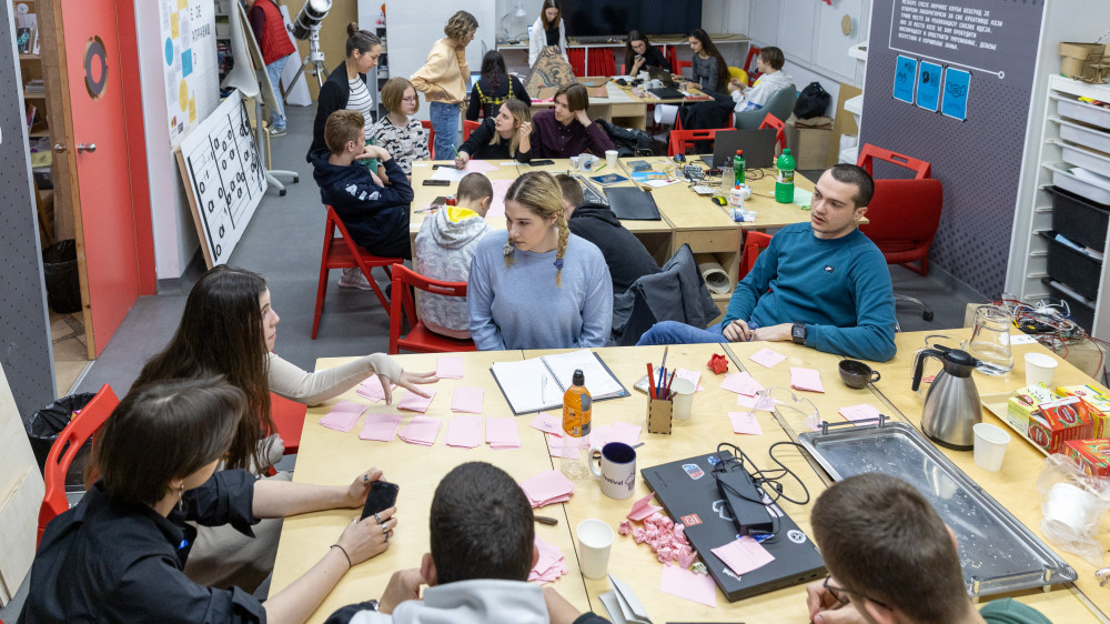 Video-igre srednjoškolaca u Centru za promociju nauke