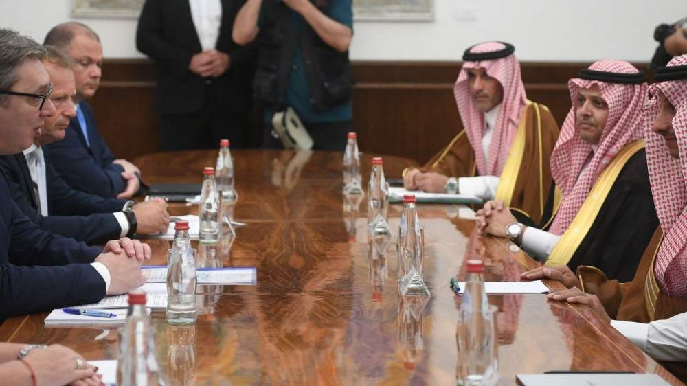 Sastanak predsednika Vučića sa ministrom turizma Kraljevine Saudijske Arabije