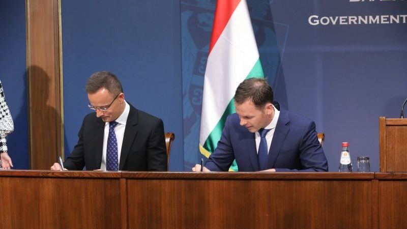 Potpisan ugovor o skladištenju gasa u Mađarskoj za potrebe Srbije