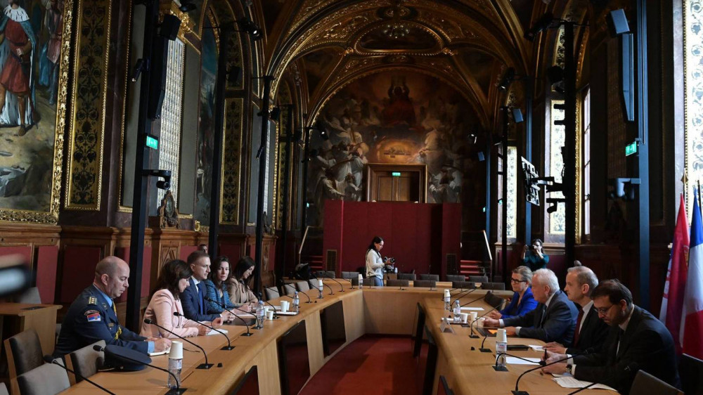 Sastanak ministra Stefanovića sa francuskim senatorima