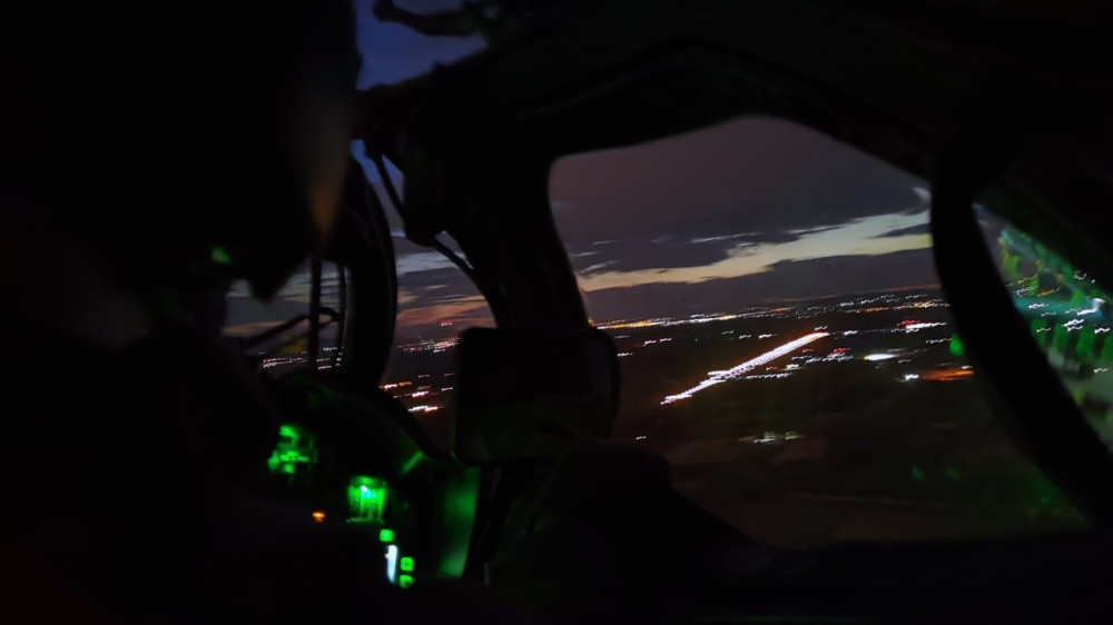 Letačka obuka na helikopterima Mi-35 u noćnim uslovima