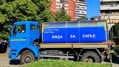 Cisterne s vodom za piće na 10 lokacija u Beogradu