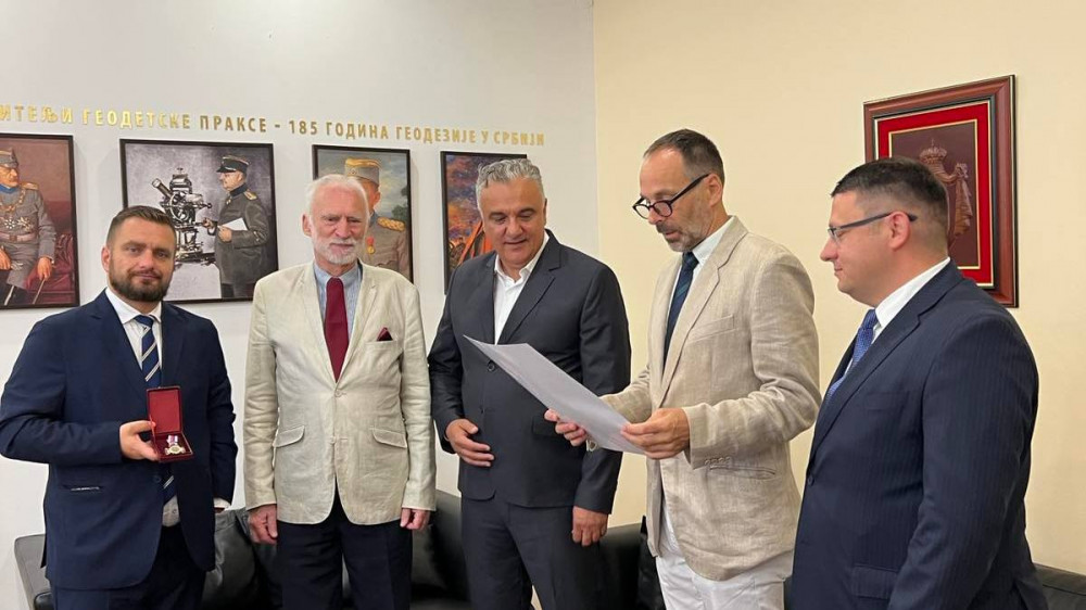 Direktor RGZ-a odlikovan Krstom vožda Đorđa Stratimirovića 
