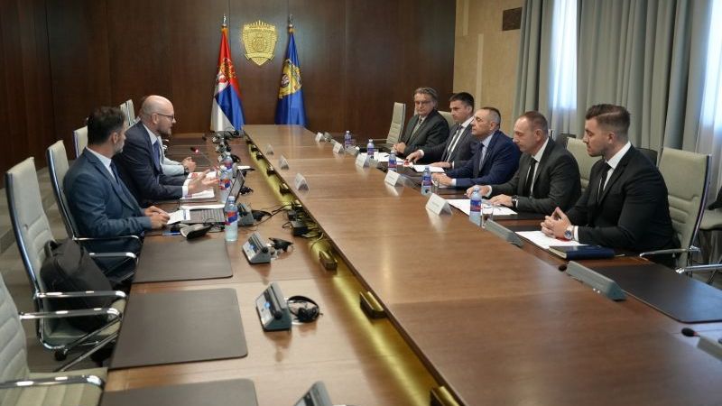 Dobra saradnja MUP-a sa predstavnicima kompanije NIS