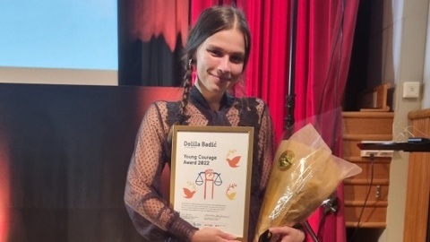 Delila Badić dobitnica švedskog priznanja Mlada hrabrost