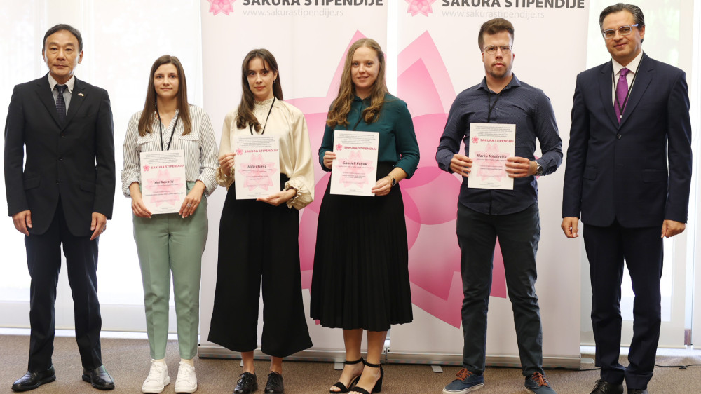 Dodeljene Sakura stipendije za 2022. godinu