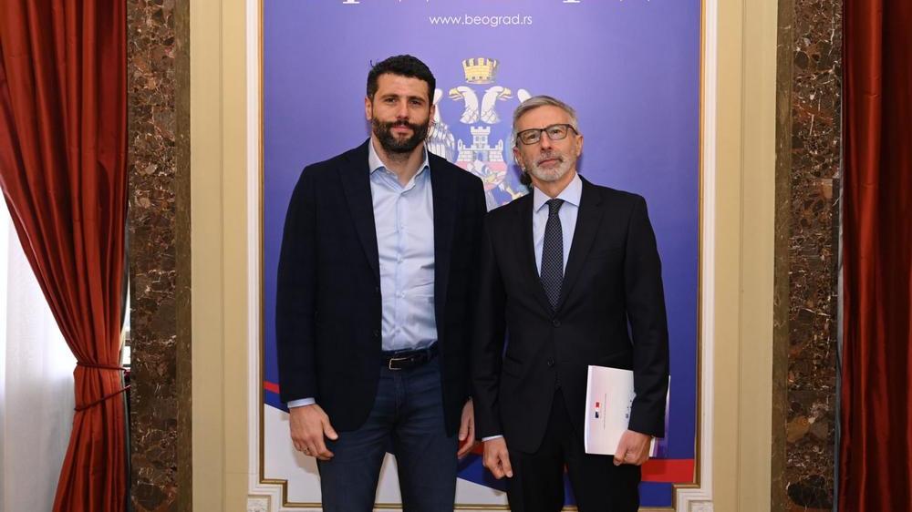 Gradonačelnik Šapić razgovarao s ambasadorom Francuske