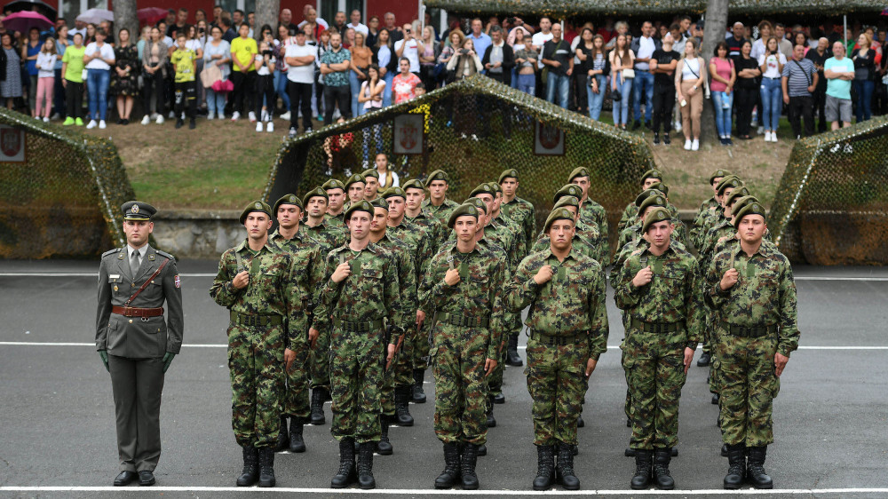 Vojnici generacije septembar 2022 položili zakletvu