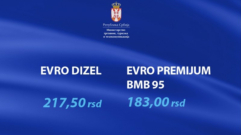 Cene naftnih derivata ostaju nepromenjene do 2. septembra