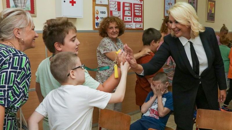 Kisić posetila prvake u Specijalnoj školi Anton Skala