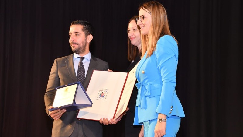 Momirović primio plaketu zahvalnosti Opštine Varvarin