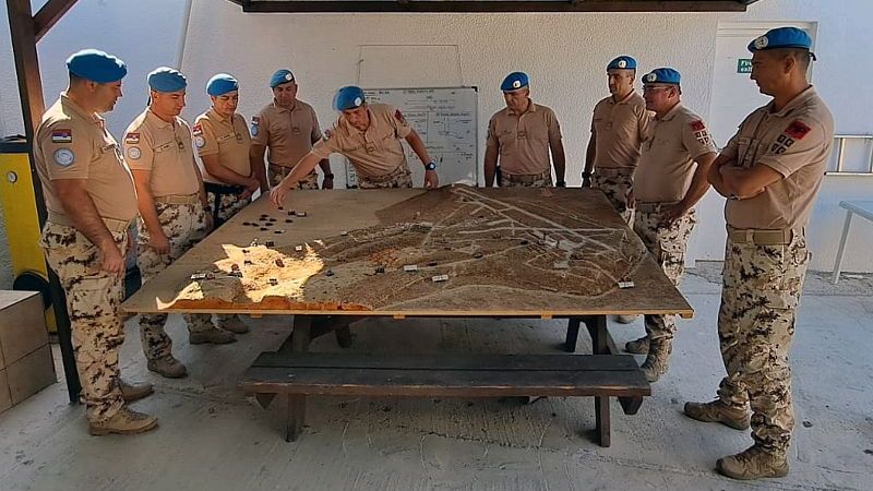 Redovna zamena kontingenta Vojske Srbije u mirovnoj misiji na Kipru