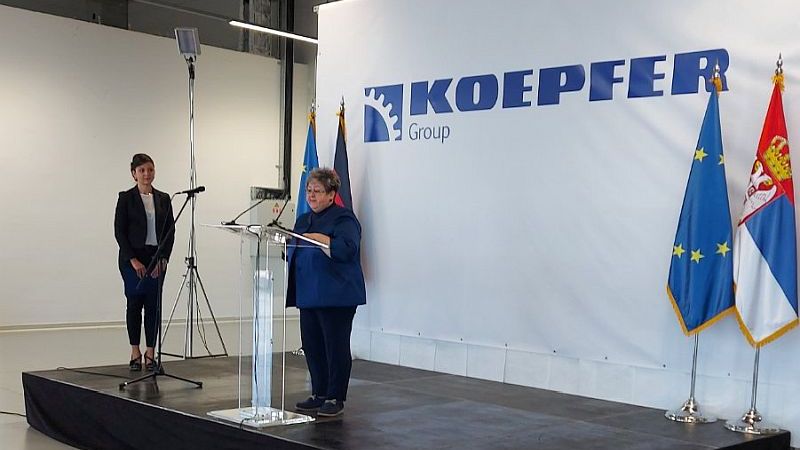 Nemačka kompanija Koepfer u Smederevu otvorila novi pogon