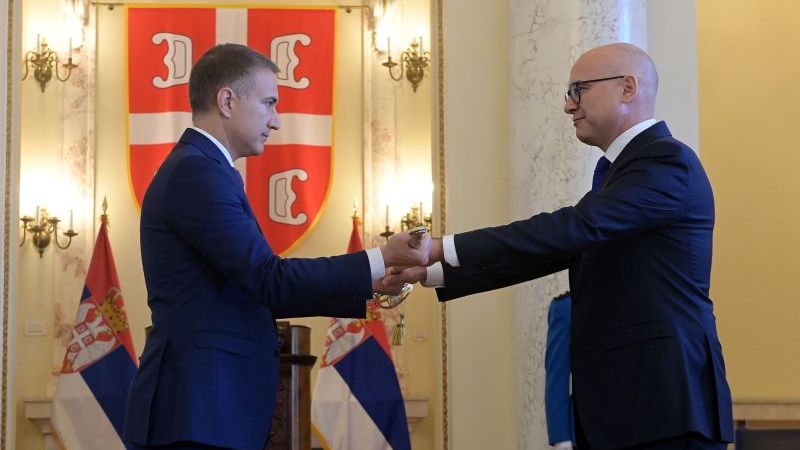 Primopredaja dužnosti u Ministarstvu odbrane