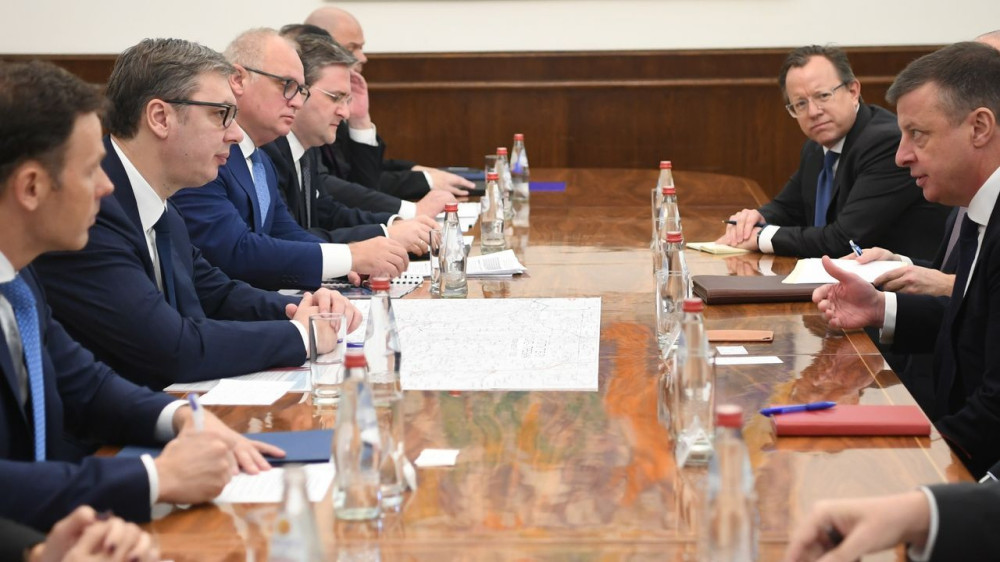 Predsednik Vučić sastao se sa predstavnicima kompanije Behtel