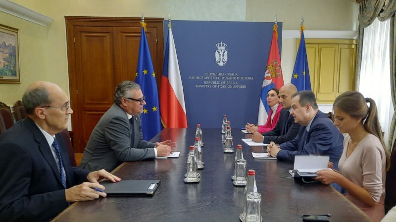 Jačanje bliskih i prijateljskih odnosa Srbije i Češke