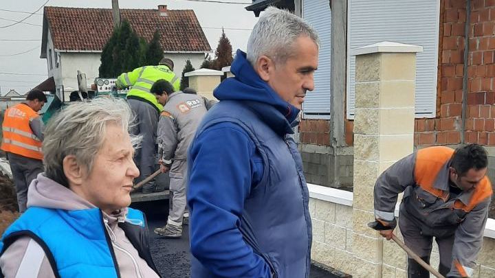 Novi asfalt u zemunskom naselju Grmovac