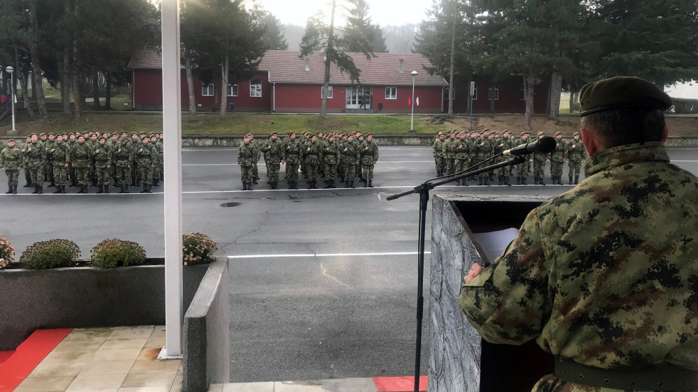 Početak obuke vojnika na služenju vojnog roka