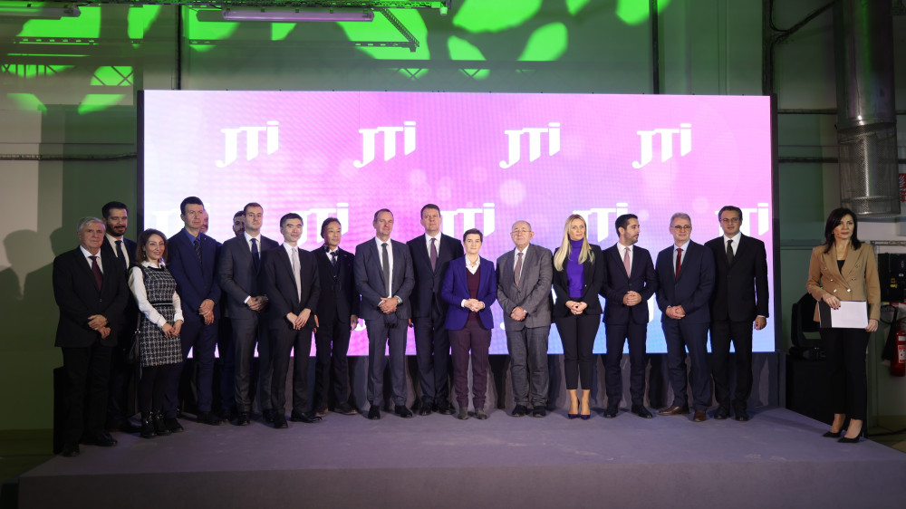 Ana Brnabić i Takahiro Kumamoto pustili u rad novu proizvodnu liniju u fabrici JTI