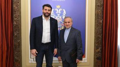 Gradonačelnik Šapić ugostio ambasadora Irana