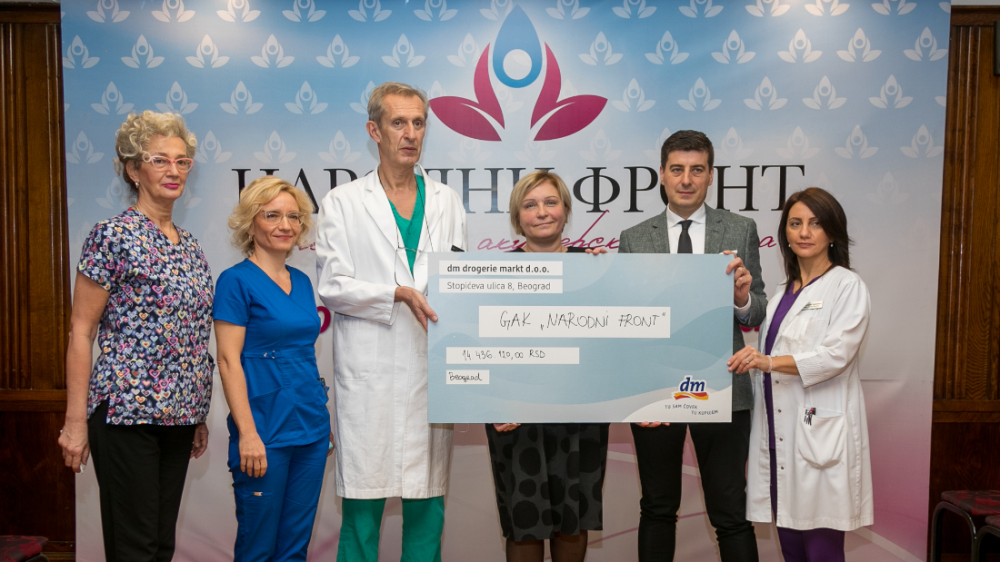 Porodilištu GAK Narodni front 14.436.120 dinara