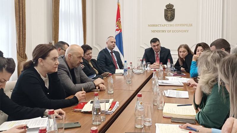Koordinacija rada svih sektora Ministarstva privrede